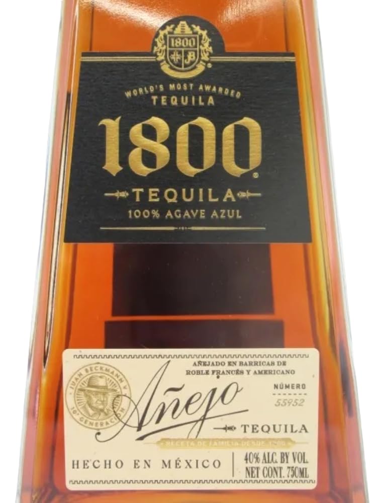 Amazon.co.jp: クエルボ 1800 アネホ 40度 750ml [並行輸入品] : 食品