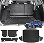 Cargo Liner Floor Mat for 2017-2022 Honda CRV Fuel Model (Not for Subwoofer/Hybrid/CRV Touring), All Weather Guard Waterproof TPE Rear Trunk Mat for Honda CRV Accessories