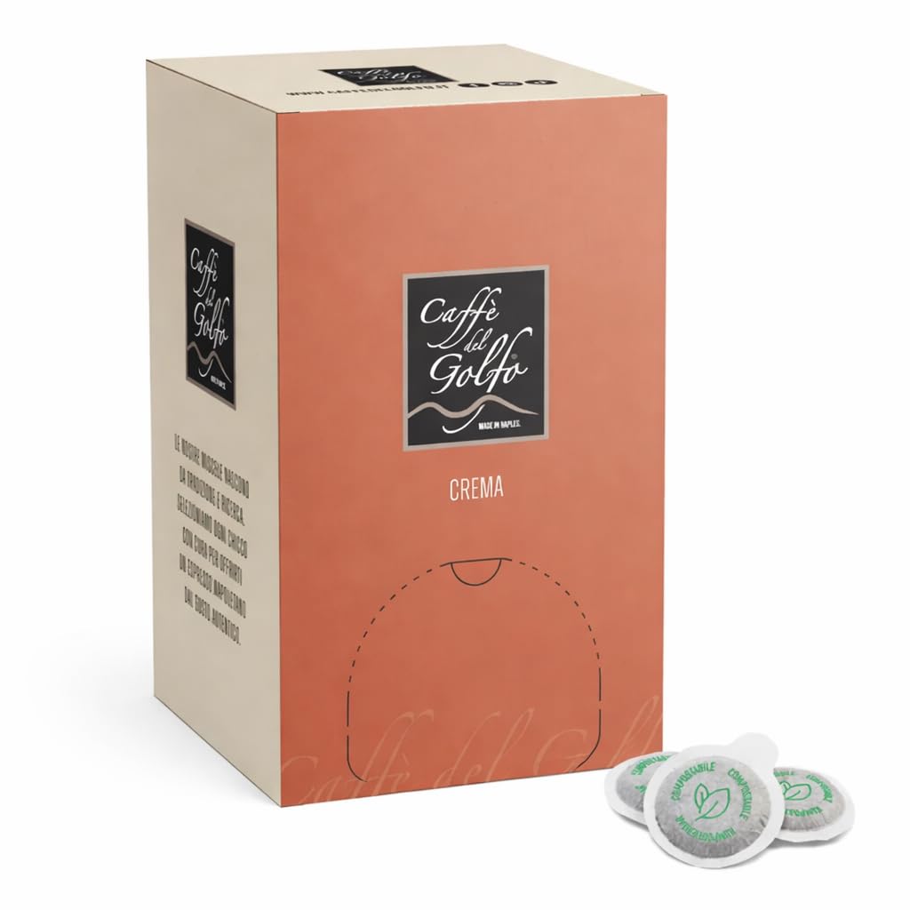 Caffè del Golfo Cialde ESE Miscela Crema – Morbida e Vellutata (300 CIALDE)