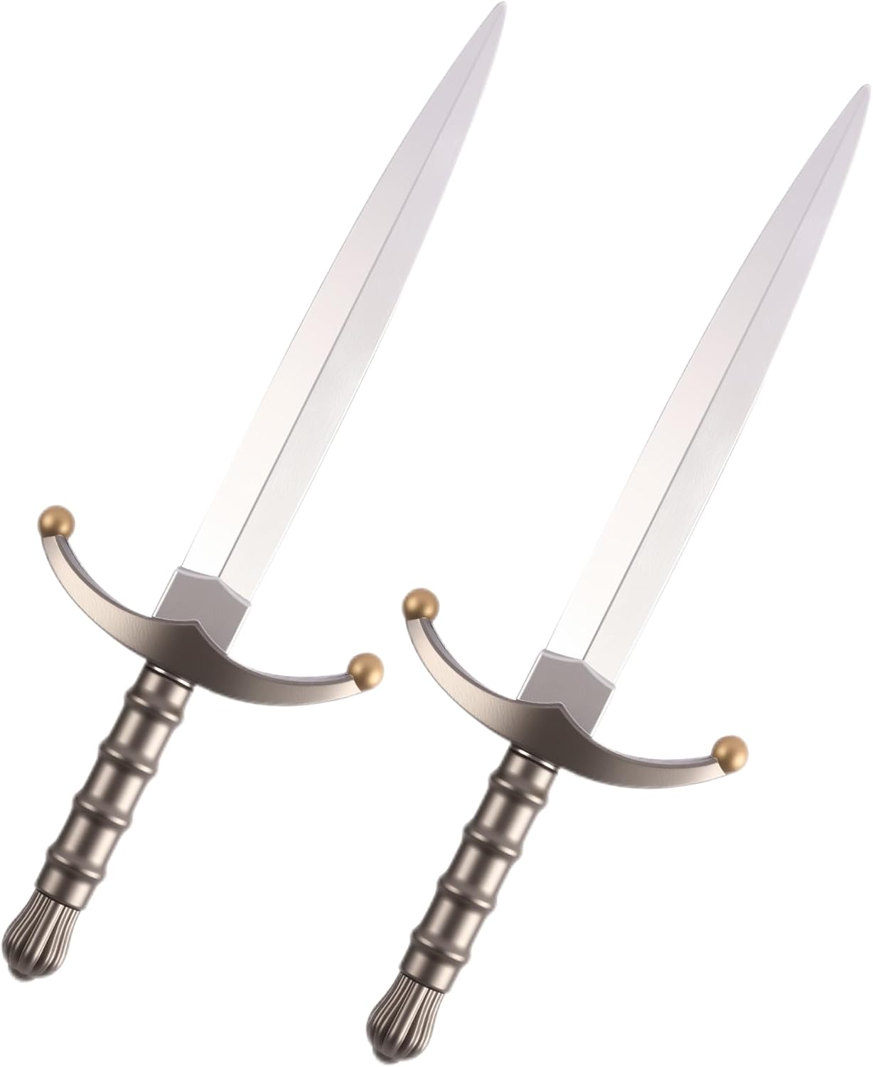 Medieval Foam Sword Prop - 16" Knight Toy Sword for Role-Play Props for Halloween Cosplay Parties Costume Accessory Kids & Adults