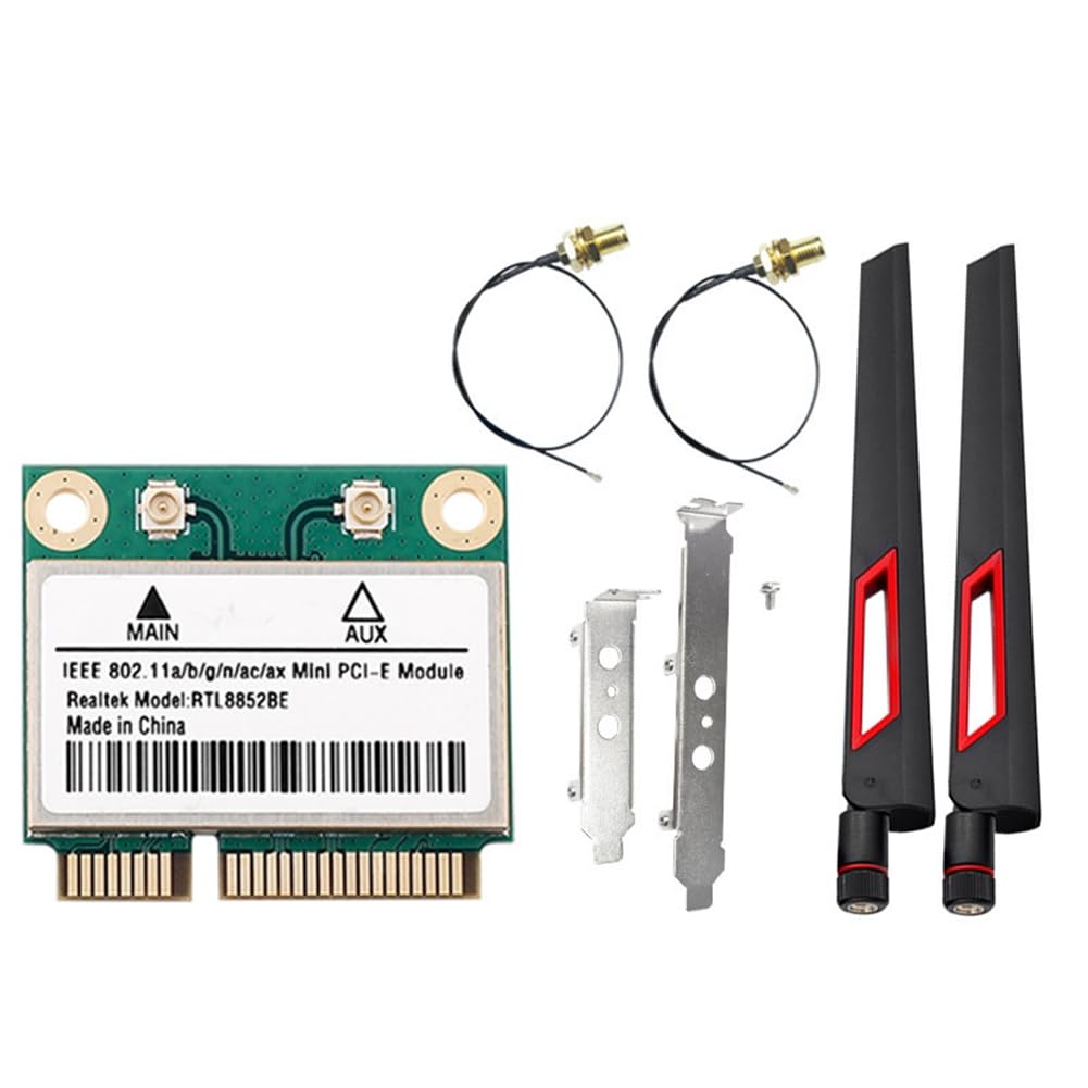 Tarjeta WiFi 6 RTL8852BE para solucionar problemas de conexión y cortes de internet en Windows 11 8