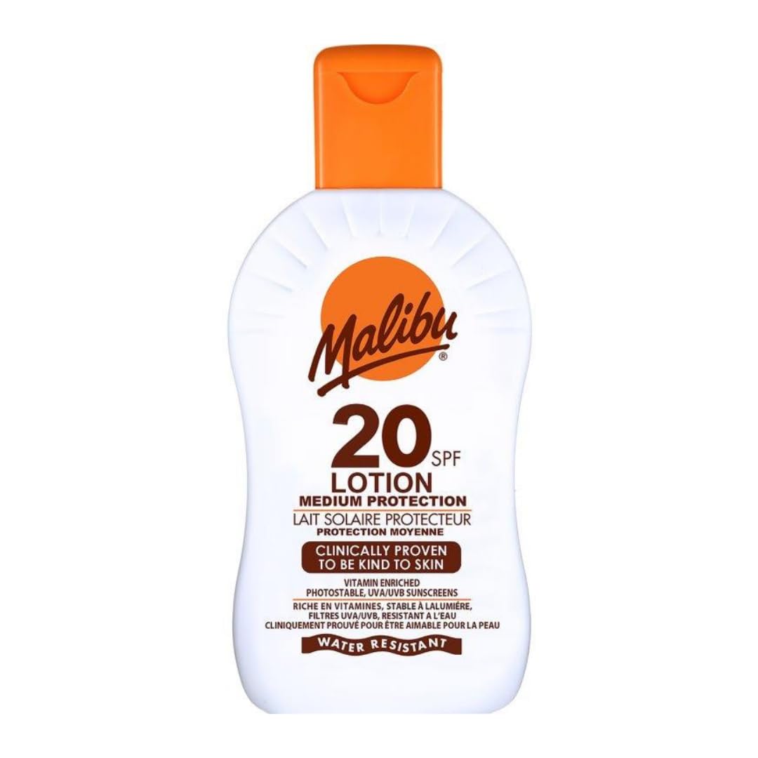 Malibu Sun Lotion Spf20 Medium Protection 200Ml