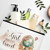 Travel Gifts for Women Unique Makeup Bag Best Gifts for People Who Travel, Gifts for International Travelers, Travel Cosmetic Bag for Best Friends