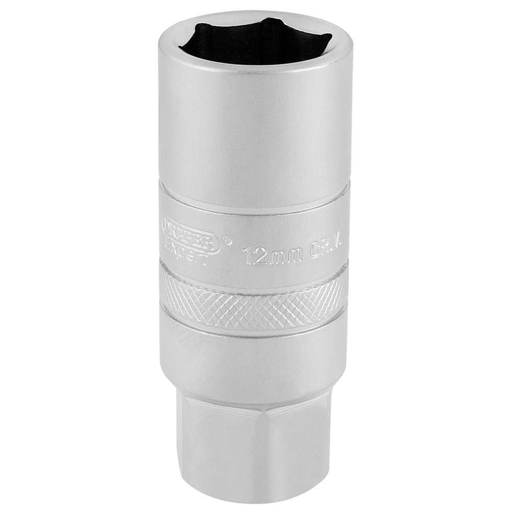 Draper 12MM SPARK PLUG SCKT 3/8D-PCKD 16776 3/8"" Sq. Dr. Spark Plug Sockets
