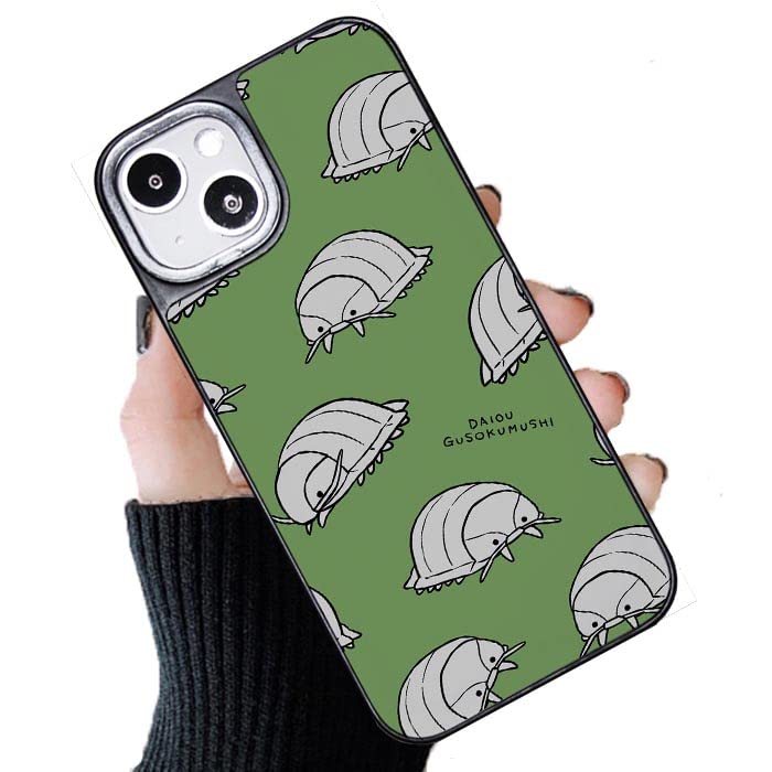 Amazon.co.jp: スマホケース クッション ダイオウグソクムシ 深海生物