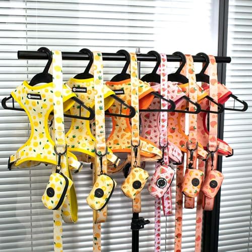 Dog Harness and Leash Set, Adjustable Dog Harness, Dog Leash, No Pull No Choke Puppy Harnesses for Walking Training for Small Medium Pet by COOWONE - Image 7