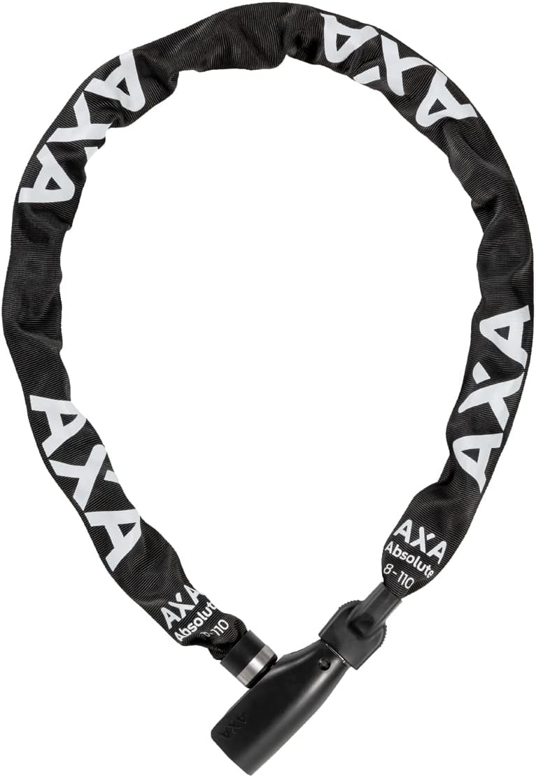 AXA Unisex - Adult Absolute8-110 Chain Lock - Black, 110