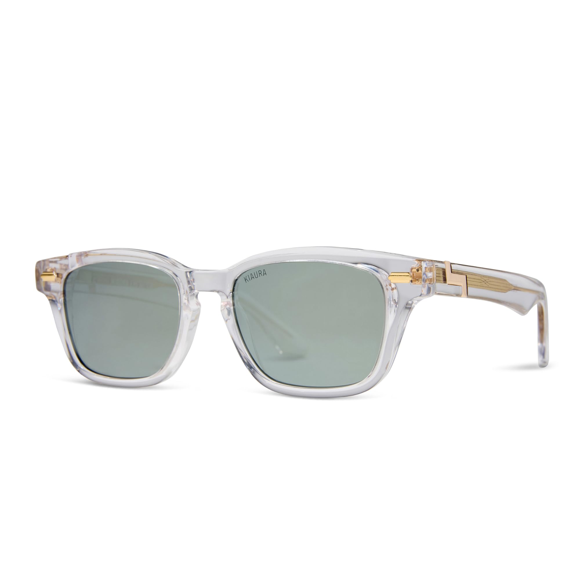 KIAURA Kaufmann Polarized Sunglasses UV400 Protection Memory Acetate Frames XL Original Sizes