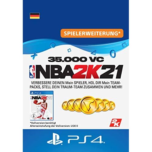 NBA 2K21: 35,000 VC | PS4 Download Code - deutsches Konto