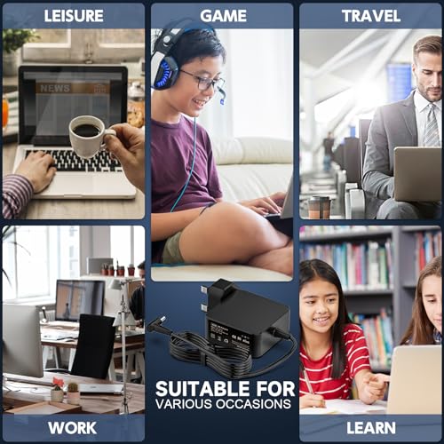 45W Laptop Charger Compatible With ASUS Vivobook 14 15 S14 S15 E203M E406M E410M X540S X540L X540UA X540SA X553M X553S X556U, Zenbook 13 14 15 UX303U UX305 UX305C UX330U UX430U【Non-Original 】 - Image 7