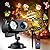 Newest Designed Halloween Christmas Projector Lights Outdoor Waterproof,15W Brighter HD Ocean Wave Effect,12 Slides 96 No Fade Pictures for Thanksgiving,New Year LED Projector Decoration