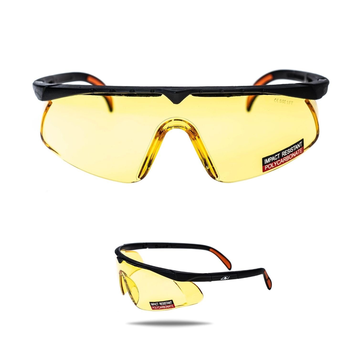 Stenso BARDEN Gafas Proteccion Trabajo - EN 166 Lentes de Seguridad Industrial Transparentes Hombre - Gafas de Trabajo y Seguridad Transparentes - Gafas Protectoras Trabajo