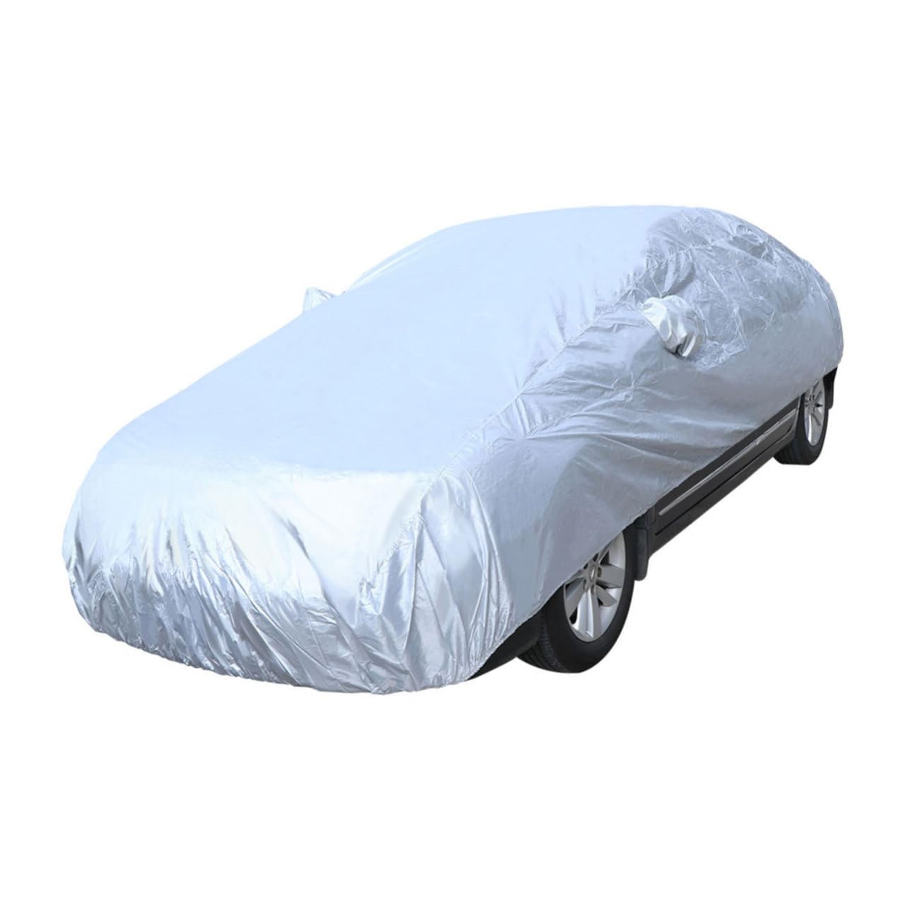 GARVALON Car Cover Sun Protection Rainproof Dustproof Breathable Compact Storage Full Coverage for Windshield Side Windows
