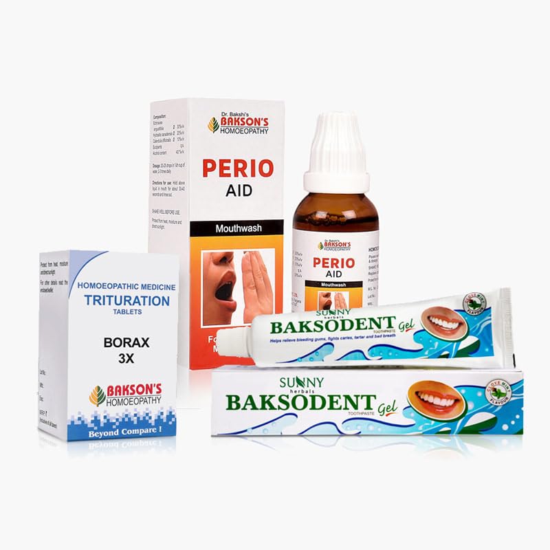 Dr. Bakshi's BAKSON'S HOMOEOPATHY Oral Health Pack-picture-13