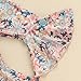 Baby Girl Clothes Summer Letter Short Sleeve Romper Tops Boho Floral Flared Pants Headband Newborn Outfits (Pink, 6-12 Months)