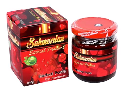 Sahmeran 240G Black Edition SaHMERDAN Aphrodisiac MACUN Pâte à base de plantes (Noir)
