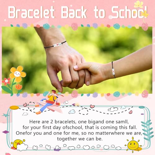 Image of First Day of School Bracelet Back to School Bracelet First Day of School