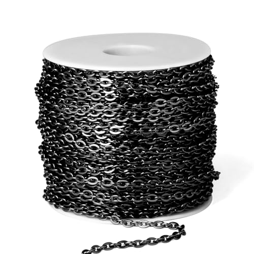 Cadikez 66 Feet Gunmetal Stainless Steel Cable Chain Review: A Jewelry Maker's Must-Have?