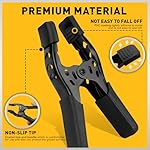 6-Piece Spring Clamps 4-inch Tarp Clamps Heavy Duty Woodworking Clips Spring Clips Metal Clamp Large Clamps Pool Cover Backdrop Stand Photograph Clamp - Image 2