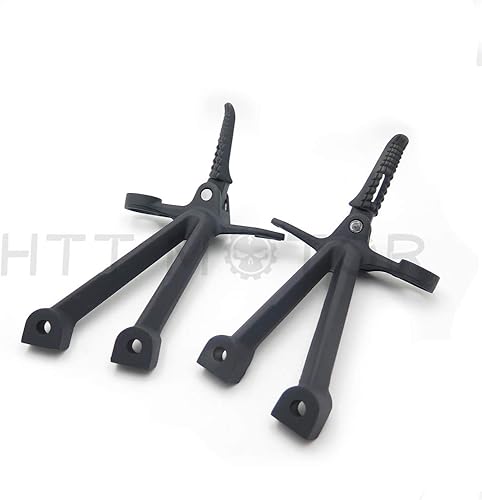 Miniatura 5 de HTTMT MT390-022 - Soporte de clavija de pie de pasajero trasero negro compatible con Suzuki Gsx-R Gsxr1000 2007 2008