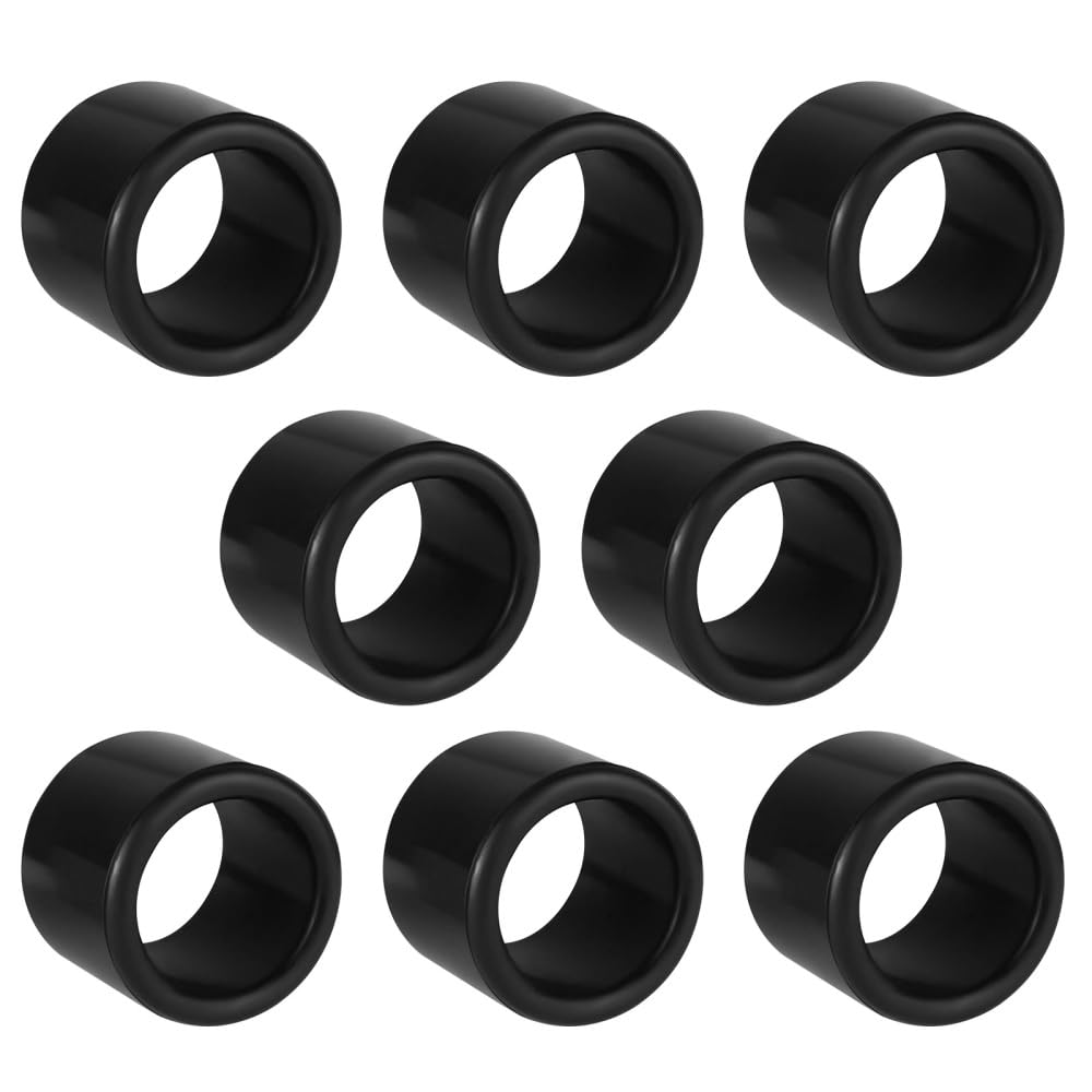 MiOYOOW Fishing Rod Tube Protector, 8 Pcs Fishing Rod Butt Caps Protective Sleeves Fishing Pole Holder Tube Insert Protector for Fishing Accessories