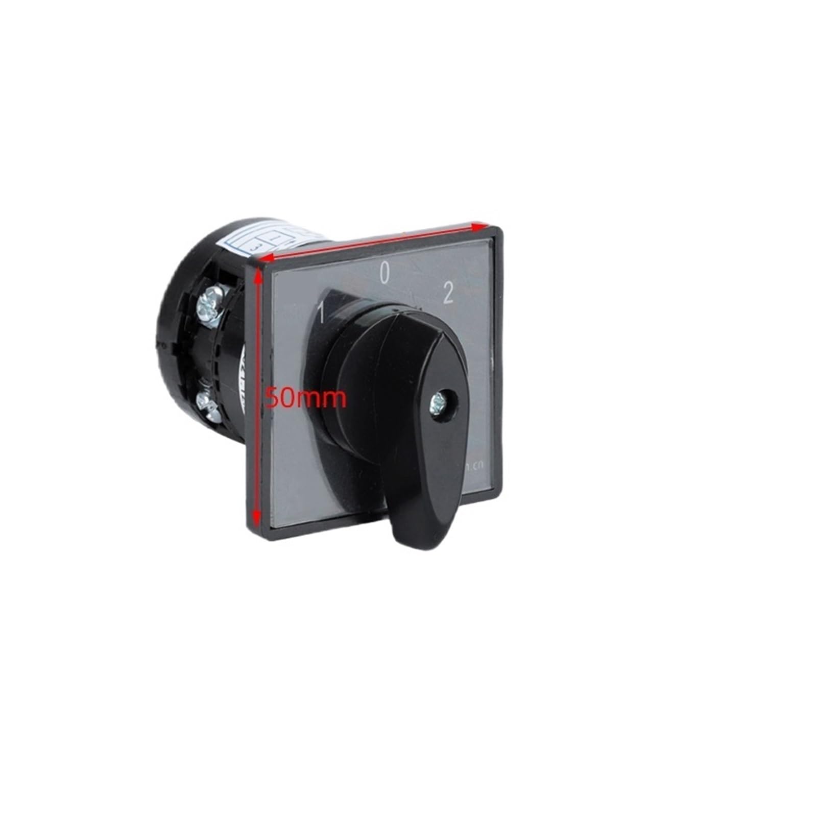 IDGTTLDF HZ5B-20A Series Rotary Cam Switch Multi Positions Changeover Selector Silver 1-4 Poles(1P-102)