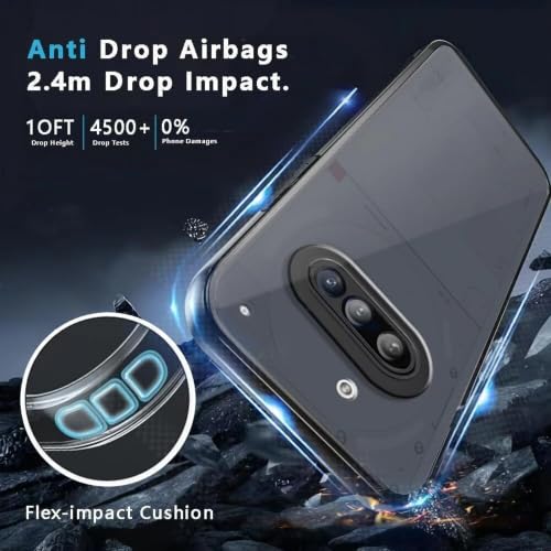 Image of Matte Frosted Back Case for Vivo Vivo T4 Lite 5G / Vivo Y19e 5G / iQOO Z10 Lite 5G , Raised Camera Lip, Screen Raised Lip, Soft Buffer Bumper, Dustproof Net, 3D Integrated Buttons, Bumper Cover, Black