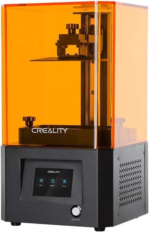 Creality LCD 3D Printer LD-002R with Air Filtering System 2K Micron-Level Accuracy and 3.5'' Smart Touch Color Screen Curing high Precision Printing