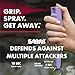 SABRE Pepper Spray - Quick Release Keychain for Easy Carry & Fast Access, Max Police Strength Self Defense OC Spray With UV Dye, 10 Sec. Spray Time, Finger Grip - Faster Aim, 0.54 fl oz, Secure Safety