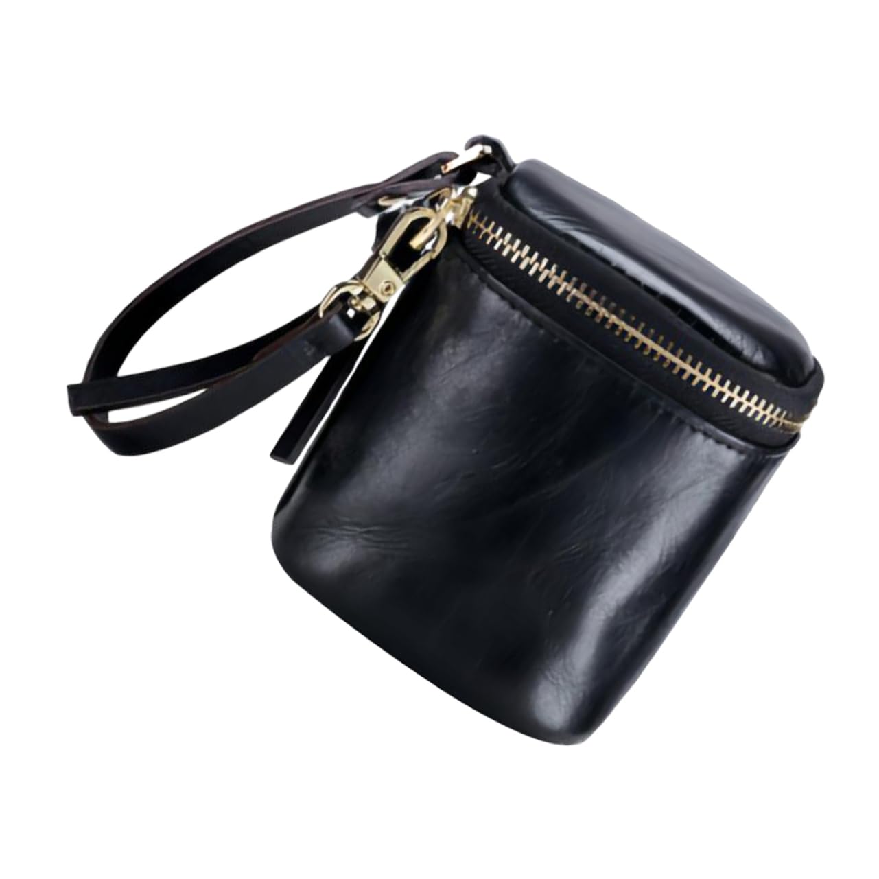 Trousse de maquillage à fermeture éclair et cordon de serrage compact - 8