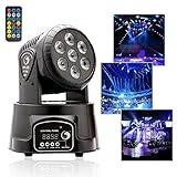 Fünf Control-Modus:DMX512, Fernsteuerung，Master-Slave, automatische und aktive Stimme, Professionelles 9/14 Kanal DMX512 LED Stadiumslicht. LED-Anzeige für einfacheren Betrieb,Lebensdauer ist über 100.000 Stunden