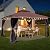 Outdoor Patio Gazebo 11'x13', Heavy Duty Waterproof Gazebo with Stable Steel Frame & Netting for Patio, Garden, Lawn, Party & Backyard (Chocolate)