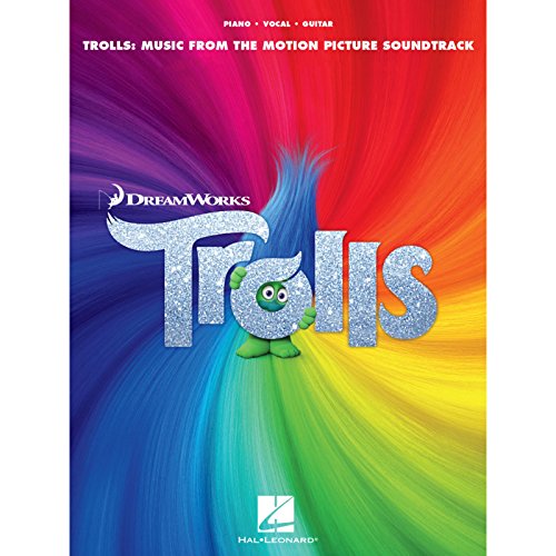 Trolls Music from the Motion Picture Soundtrack | Piano Vocal Guitar Songbook for Kids Teens and Beginners | Sheet Music Book Featuring Songs by Justin Timberlake Anna Kendrick and More