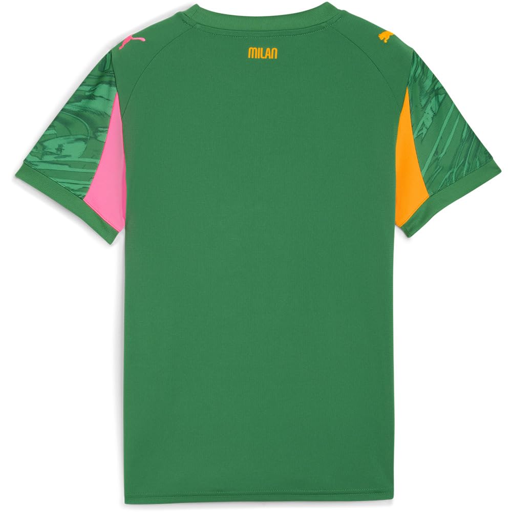 PUMA AC Milan 25/26 Replica Goalkeeper Home Short Sleeve T-Shirt 7-8 Years