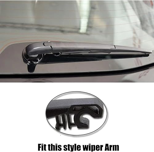 Miniatura 6 de Juego de limpiaparabrisas delantero y trasero de 26 + 14 + 8 pulgadas, compatible con Toyota Auris 2 Hatchback 2013-2018