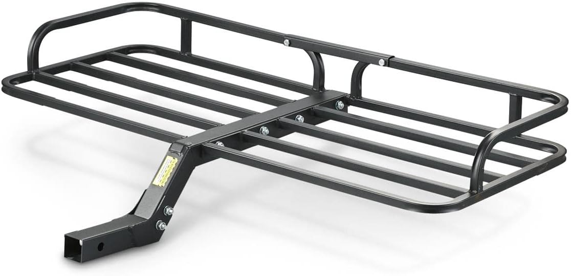 Guide Gear ATV Hitch Cargo Carrier Rack Mount, 300 lb Capacity, Heavy-Duty Steel, 48" l. x 19.25" w. x 4.75" h
