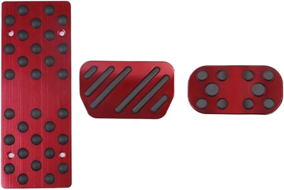 Car Aluminum Accelerator Pedal Brake Pedal Rest Pedal Pedal Interior Decoration Fit For Raize 2020-2022-M53K