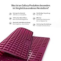 Collory® Mini Knochen (2cm) Silikon Backmatte, Backform für mini DIY Hundekekse und Leckerlis, Knochenbackform, Pralinenform, Antihaftend und Lebensmittelecht (BPA-Frei) – Ansicht 4
