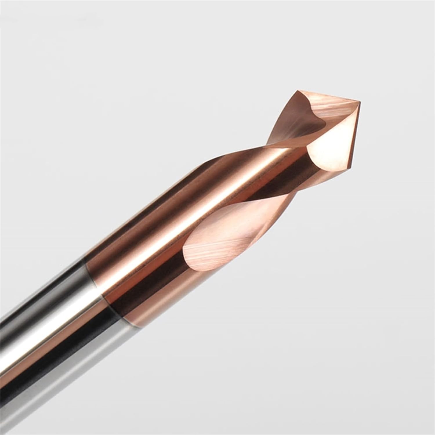 Spotting Drill Bits 90 Degree 12mm Solid Carbide Spotting Drill 2Flutes Drilling Chamfering Tool for Steel