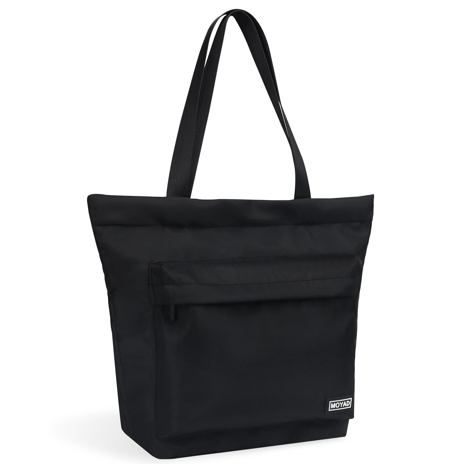 Moyad Insulated Lunch Bags for Women Men Reusable Cool Bag Lunch Box Waterproof Thermal Food Carrier Tote Bag for Adults Office, Camping & Travel, Black