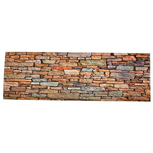 JEELINBORE Tapis de Cuisine Imprimé Antidérapant Anti-Poussière Tapis de Porte Intérieur pour Devant Evier Chambre Salon Salle de Bain (40 * 60cm, Calcul) Cover