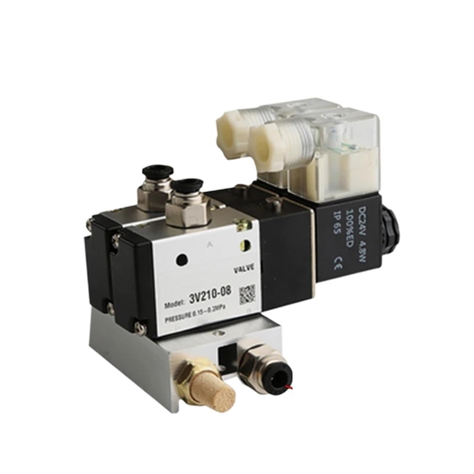 Distributeur pneumatique 3V210-08 AC110V pour automates d'atelier