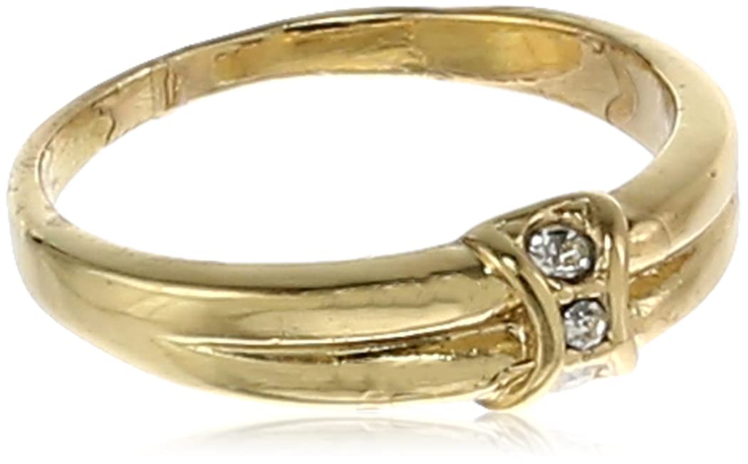 Estele 24Kt Gold Plated Fuse Ring with Austrian Crystals (072 Ring) (B093TNZ42Z) Amazon Price History, Amazon Price Tracker
