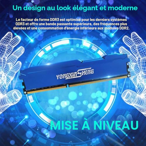 Barette Ram DDR3 32go 1866MHz CL13 pour le télétravail et le divertissement PC - 2