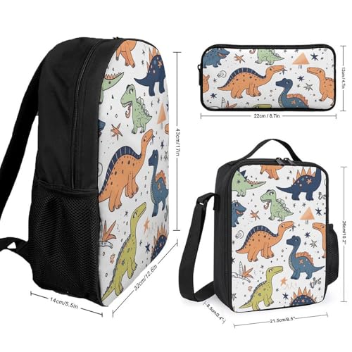 Sac à dos confortable dinosaure pour ne plus oublier son repas - 2