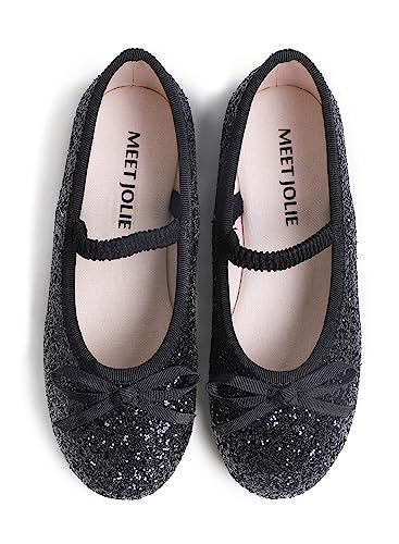 Girls Cute Dress Mary Jane Shoes Little Kids Casual Buckle Strap Flats