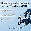 4 HIM & HER Vitamine D3 2000 UI - 365 Comprimés de vitamine D3 - Soutien immunité & os - Végétarien, Sans Gluten & Sans Lactose #5