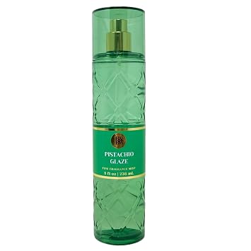 Bath and Body Works Pistachio Glaze Fine Body Fragrance Mist 8 Fluid Ounce Pistachio Glaze