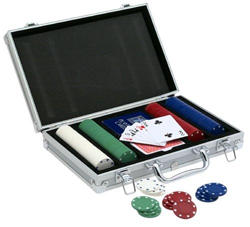 Poker Pavilion (200 Chips) Set with Aluminum Case