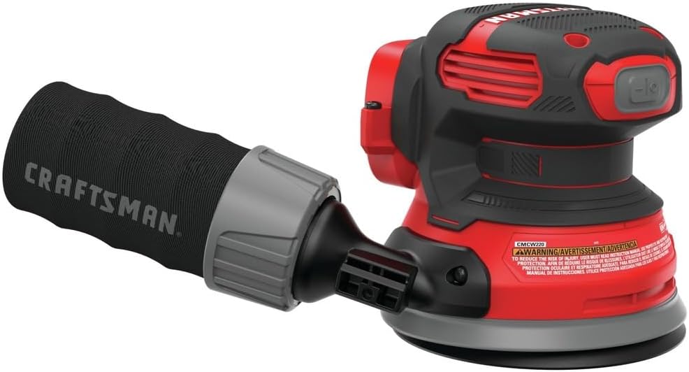 CRAFTSMAN CMCW220BR V20 Lithium-Ion Cordless Random Orbit Sander (Tool Only) (Renewed)